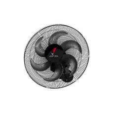 Ventilador De Parede Oscilante 5Ocm Ventura Preto Grade Aço