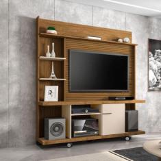 Estante Home para TV até 47 Polegadas 1 Porta Taurus Bechara, Cinamomo