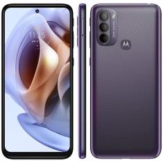 Smartphone Motorola Moto G31 Grafite 128GB, 4GB RAM, Tela de 6.4”, Câmera Traseira Tripla, Android 11 e Processador Helio G85 Octa-Core