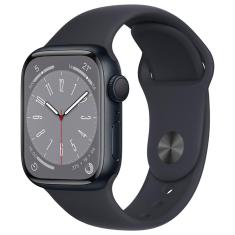 Apple Watch Series 8 GPS + Cellular Caixa Meia-noite de Alumínio 41 mm Pulseira Esportiva Meia-noite