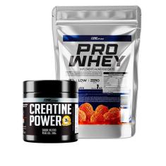 Whey Protein Concentrado Refil 1Kg + Creatina Power 300g