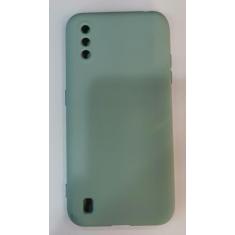 Capa Capinha Silicone Aveludada Premium Galaxy a01 tela 5.7 - sem, ver