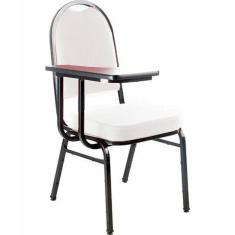 Cadeira Universitária para Auditório Linha Hotel Branco