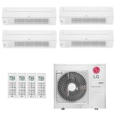 Ar-Condicionado Multi Split Inverter LG 30.000 (4x Evap Cassete 1 Via 12.000) Quente/Frio 220V