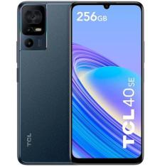 Smartphone TCL 40 SE 6.75Pol HD+ 90Hz 256GB 6GB RAM Câmera Tripla 50MP