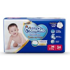 MamyPoko Fralda-Calça Premium Seca M 34 Unidades