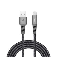 Cabo Iphone/Cabo Lightning I2GO Certificado MFi 2m 2,4A Nylon Trançado Chumbo - I2GO PRO