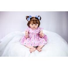 Bebê Reborn Menina Realista Feita à Mão