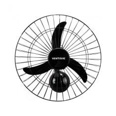 Ventilador De Parede Ventisol Oscilante 60cm Aço Preto Bivolt