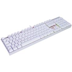 Teclado Mecânico Redragon Mitra Branco Rgb Switch Vermelho