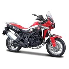 Miniatura Moto Honda Africa Twin 1:18 Vermelha Maisto Maisto