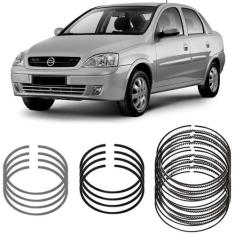 Jogo Anel Segmento Std Corsa Sedan 1.0 99 A 2005 Metal Leve