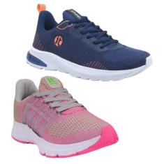 Tênis Feminino Esportivo Fitness Caminhada Academia Kit 2 - It Save, R