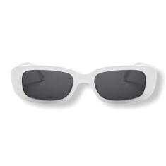 Óculos De Sol Retrô Futura Hype Moda Proteção Uv400 Branco - Futurajea