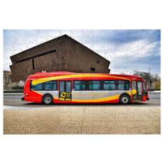 Quebra-cabeça Amantes de Ônibus de 300 peças MDF