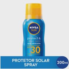 Protetor Solar Spray Nivea Sun Protect & Toque Seco Fps30 200ml