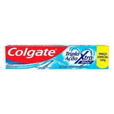 Kit Creme Dental Colgate Tripla Ação White 12 Und 120g