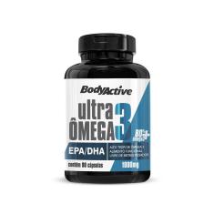 Ultra-Ômega 3 1000 MG 90 Cápsulas Bodyactive-Unissex