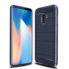 Capa para Samsung Galaxy S9 Plus, sensação macia, proteção total, anti-arranhões e impressões digitais + capa de celular resistente a arranhões para Samsung Galaxy S9 Plus