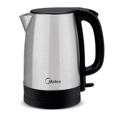 Chaleira Elétrica Inox Midea 1,7 Litros, Potência: 1.850W com desligamento automático, Base Giratória em 360 °, 110 Volts/60Hz - EKA20X1