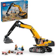 LEGO City - Escavadeira de construção amarela 60420