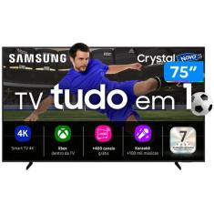Smart TV Samsung 75" Crystal UHD 4K 2025 UN75U8100FGXZD, 75"