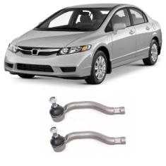 Terminal de Direção Honda New Civic 2006 Até 2011 Flex Automotive - O 