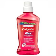 Enxaguante Bucal Colgate Plax Classic Leve 500 Pague 350ml