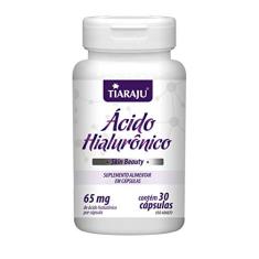 Ácido Hialurônico 30 cápsulas Tiaraju (contém 65mg de ácido H. por cápsulas)
