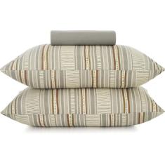 Jogo de Cama King 3 peças Altenburg Malha Fio Penteado 100% Algodão Simbolic