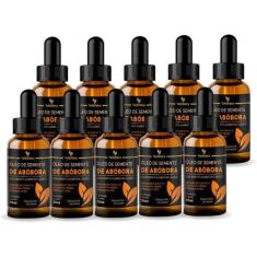 Kit Com 10 - Óleo de Semente de Abóbora Rico em Vitamina E 30ml TuttiF
