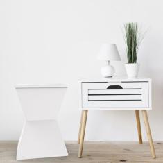 Banqueta Nitro Grifit Branco