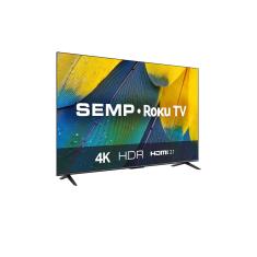 Smart TV 55&quot; 4K LED SEMP  55RK8600 ROKU TV Wi-Fi 