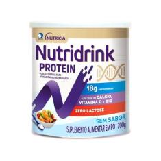 Nutridrink Protein Sem Sabor Zero Lactose 700g, 700g, Sem sabor