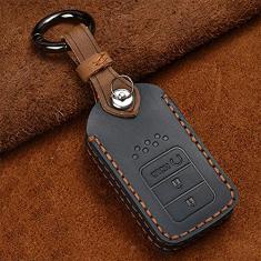 Capa para porta-chaves do carro, capa de couro inteligente, adequado para Honda Accord 2018 2019, porta-chaves do carro ABS inteligente para chaves de carro