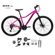 Bicicleta Aro 29 Alfameq Pandora Kit 2x9 Gta Sunrun Freio Disco K7 11/
