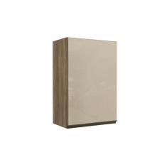 Armário Aéreo P/ Cozinha Maxxi G763 1 Porta C/vidro 60cm Nogal - Kappesberg