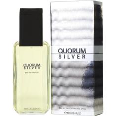 Perfume Masculino Quorum Silver Antonio Puig Eau De Toilette Spray 100 Ml
