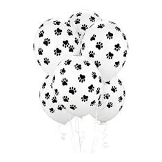 Balão Para Decoração, São Roque, N.09, Decorado Patinha De Cachorro