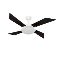 Ventilador Teto Potente Sala Quarto 4 Pás Tabaco Ventax 220V