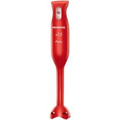 Mixer Mondial Pratic M-15-R 2 em 1 com Copo Medidor Vermelho – 200 W