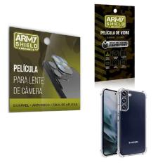 Película De Câmera E Tela Samsung S22 E Capinha Anti Shock