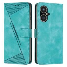 DYETEE Capa compatível com Tecno Pova Neo 3 carteira flip capa de telefone suporte para cartão capa flip capa de telefone alça de pulso capa de telefone compatível com Tecno Pova Neo 3 capa (cor: