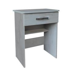 Escrivaninha Alfa - 58cm (Todas as Cores) - B. Móveis, Bianco (Cinza)