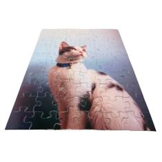 Combo 4 Quebra-Cabeças Gatinhos Fofos Catlover 40 Peças