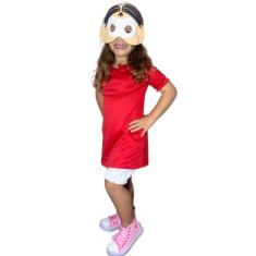 Fantasia Infantil Mônica Turma Da Monica Com Mascara E.v.a - Alicia fa