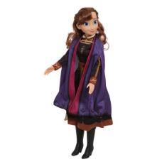 Boneca Frozen Grande Anna 100% Vinil Filme Criança Coleção - Baby Brin