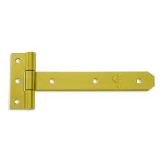 Dobradiça para Baia Tipo T 3 Furos Forsul Dourada