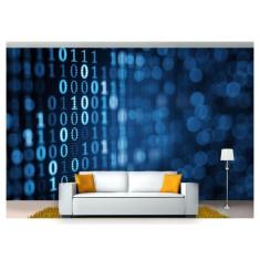 Papel De Parede Tecnologia Finanças Computação Tec05 3M² - Você Decpra