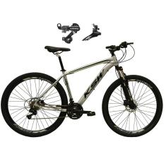 Bicicleta Aro 29 Ksw Xlt Alumínio 21v Câmbios Shimano Tz Freios a Disco Suspensão Dianteira-Unissex